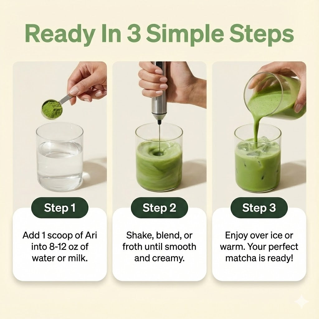 Ari Protein Matcha