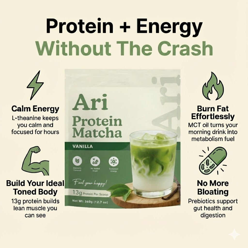 Ari Protein Matcha