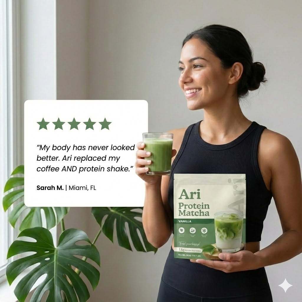 Ari Protein Matcha
